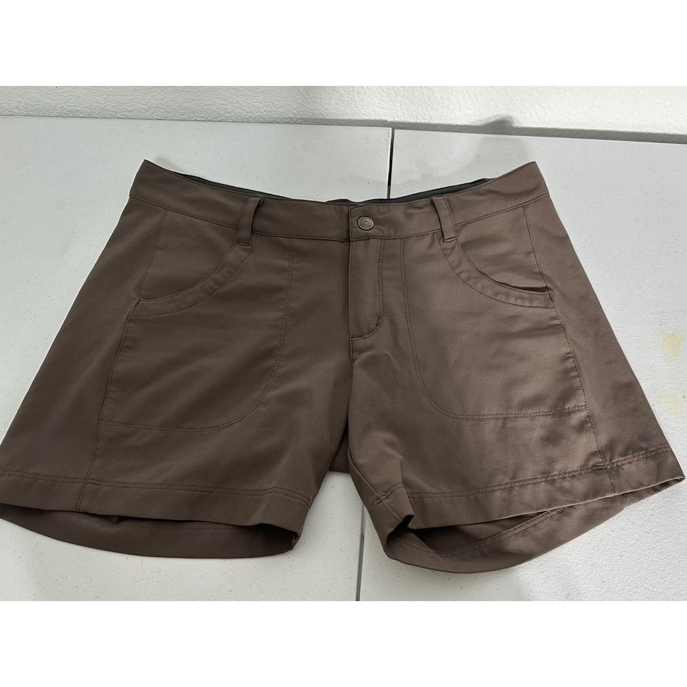 Patagonia Women's Quandary Shorts 5"-Hiking Dusty Bown Size 6 - Picture 2 of 10